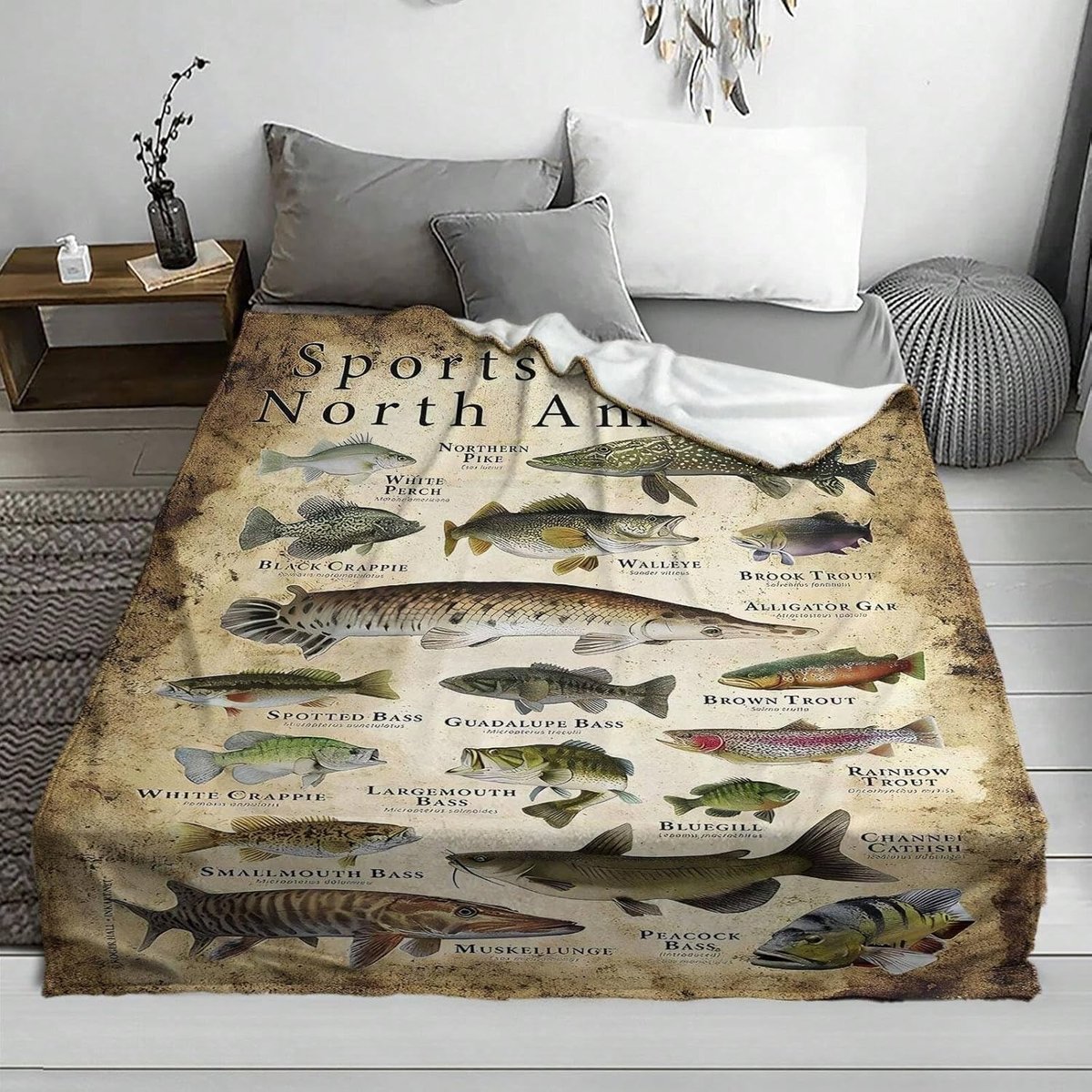 🎣Fishing Enthusiast's Blanket Gift