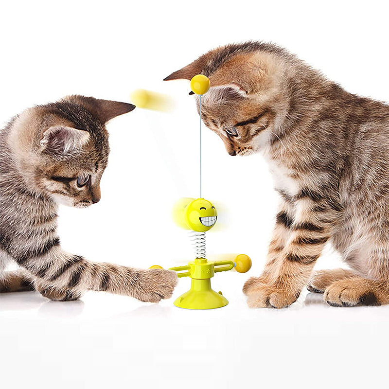 Interactive Spring Man Cat Toy – kumocos