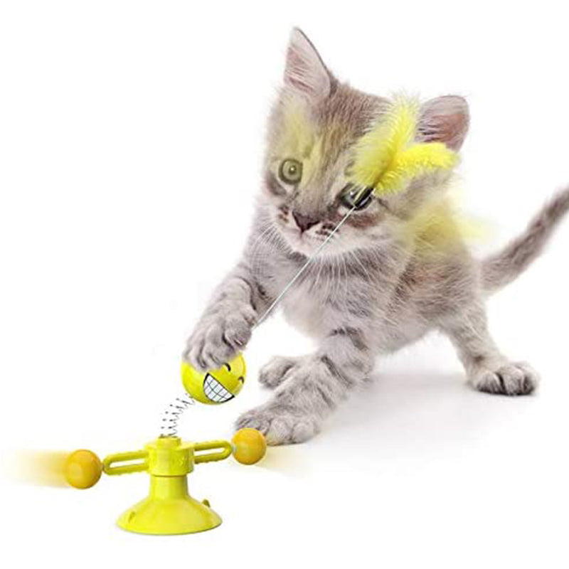 Interactive Spring Man Cat Toy – kumocos